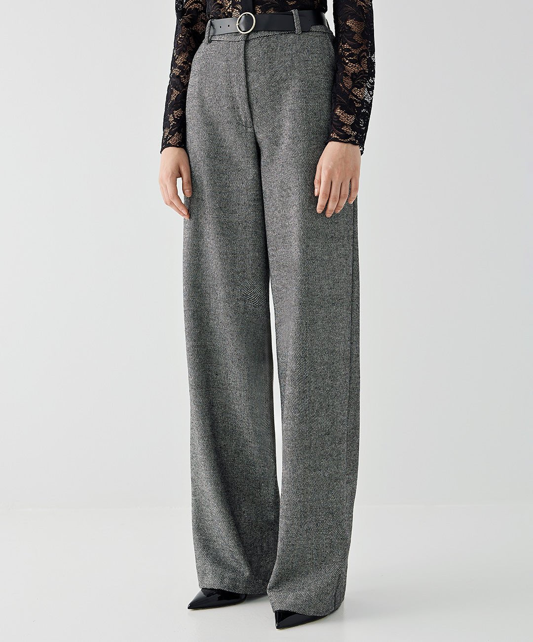 Κοστούμι σακάκι και παντελόνι tweed Access Fashion