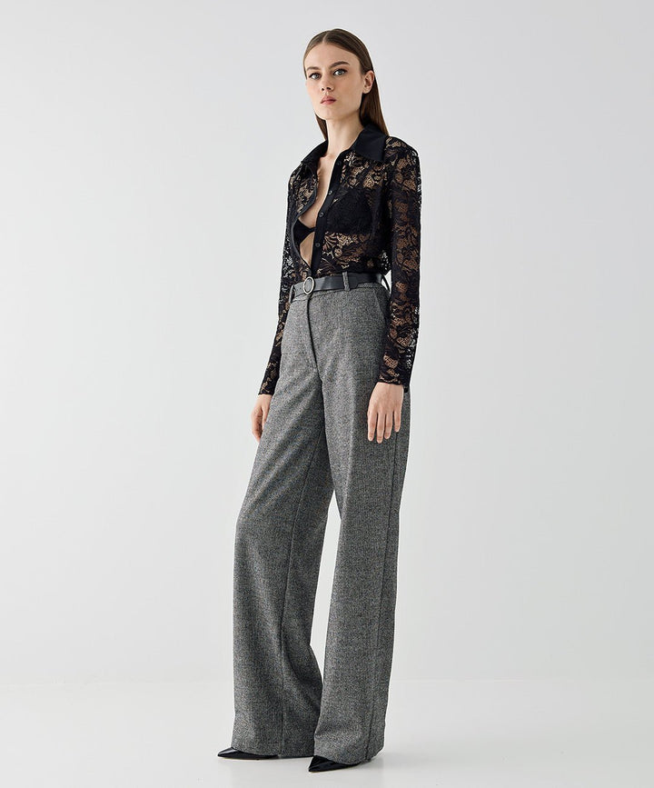 Κοστούμι σακάκι και παντελόνι tweed Access Fashion