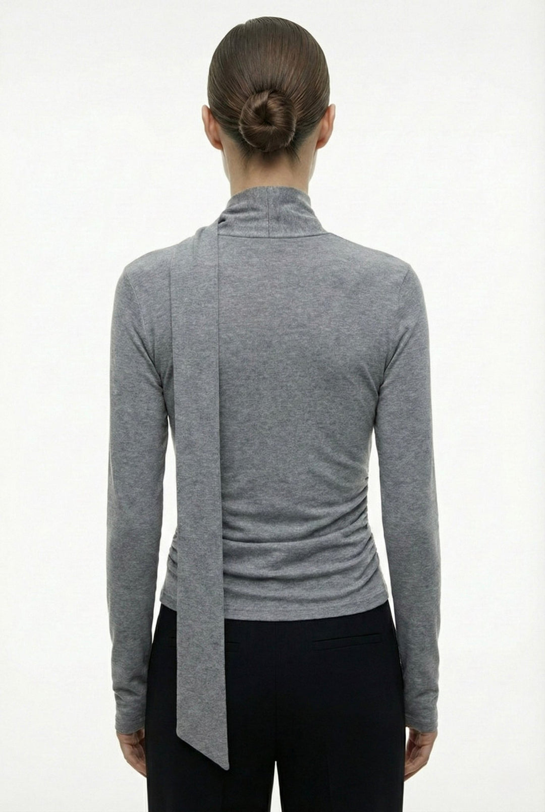 Μπλούζα με ντραπέ λαιμόκοψη A Collection Boutique