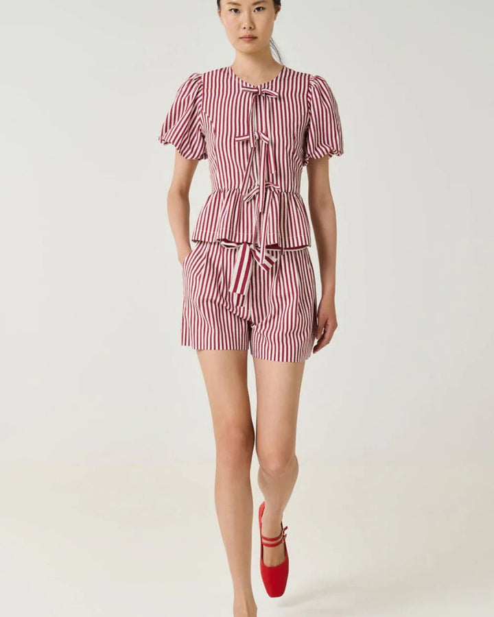 Μπλούζα ριγέ με φιόγκους Access Fashion
