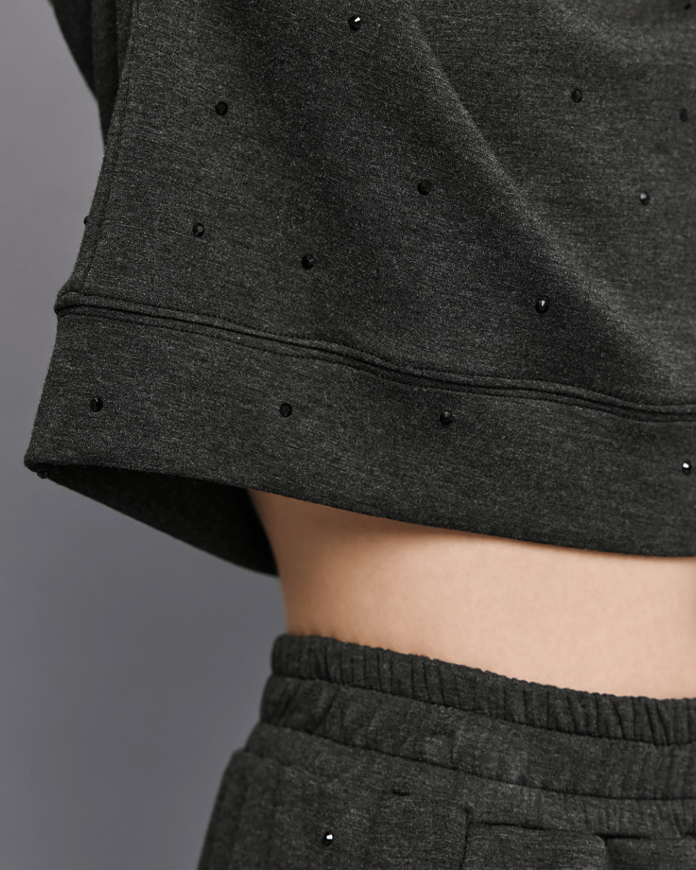Μπλούζα φούτερ με στρας Access Fashion