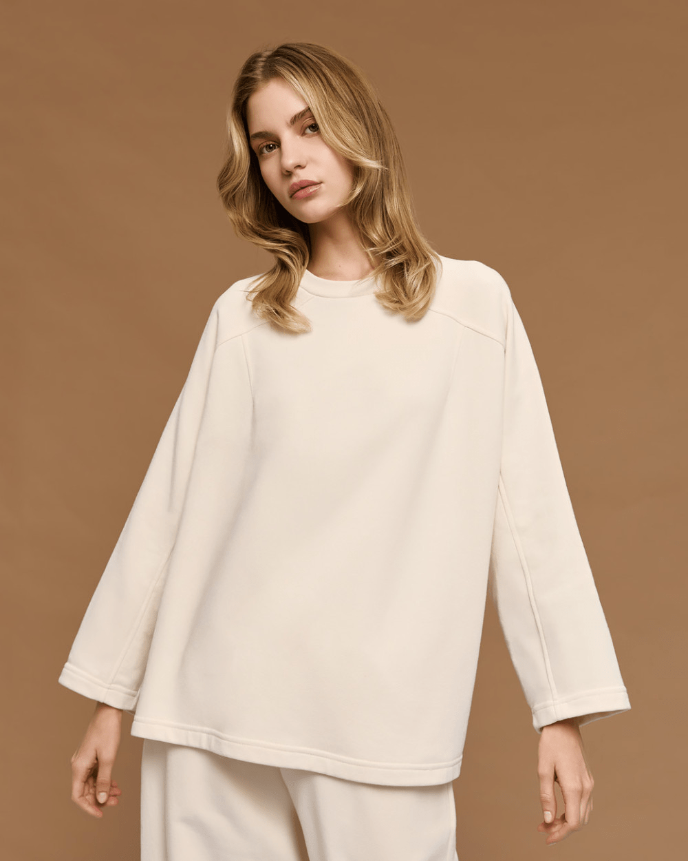 Μπλούζα μακρυμάνικη με ραφές Access Fashion