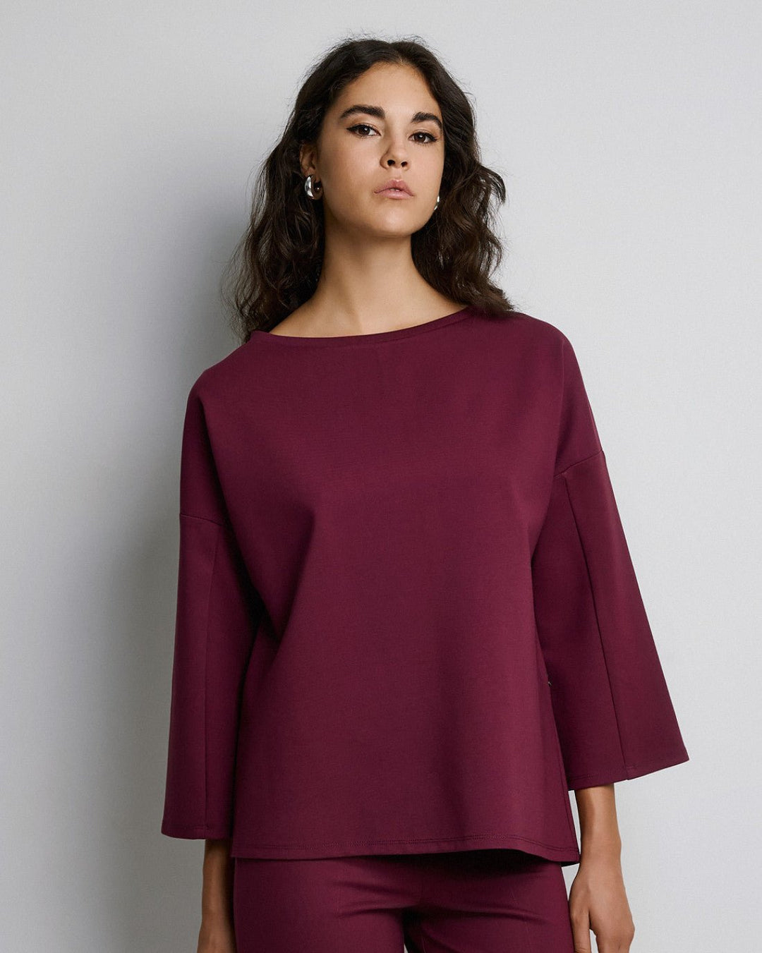 Μπλούζα με χαμόγελο λαιμόκοψη Access Fashion