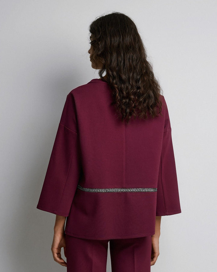 Μπλούζα με χαμόγελο λαιμόκοψη Access Fashion