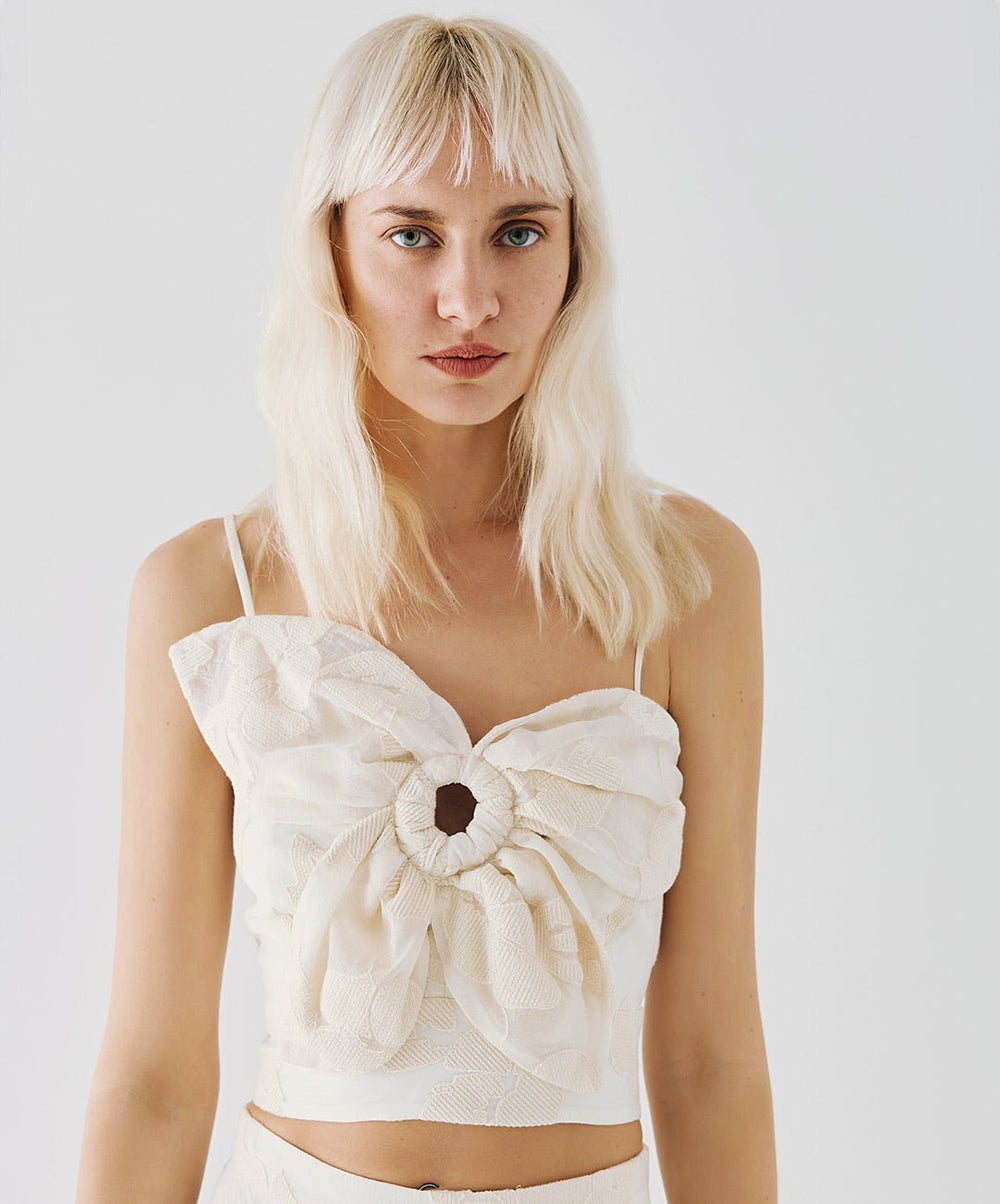 Μπούστο με λουλούδι Access Fashion - A Collection Boutique