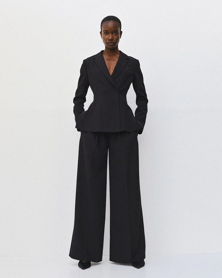 Παντελόνα με πιέτες Access Fashion