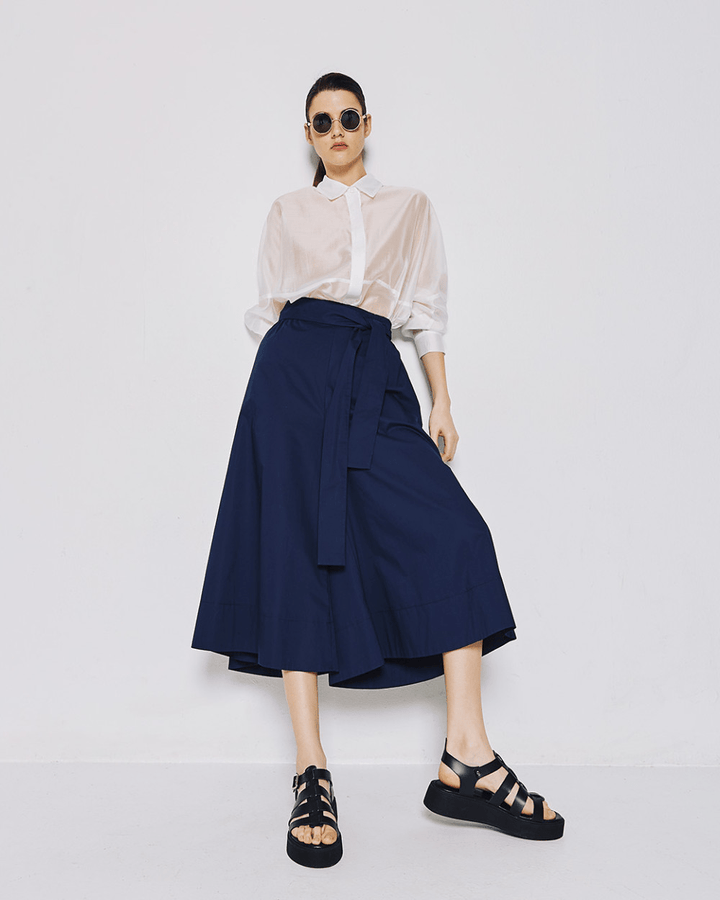 Παντελόνα ζιπ κιλότ Access Fashion - A Collection Boutique