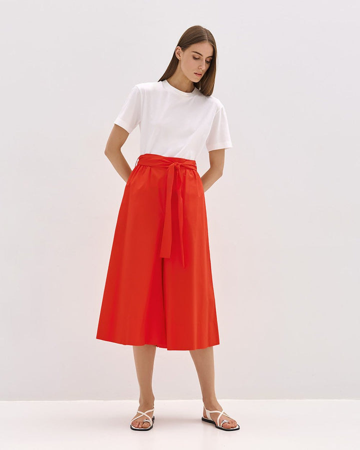 Παντελόνα ζιπ κιλότ Access Fashion