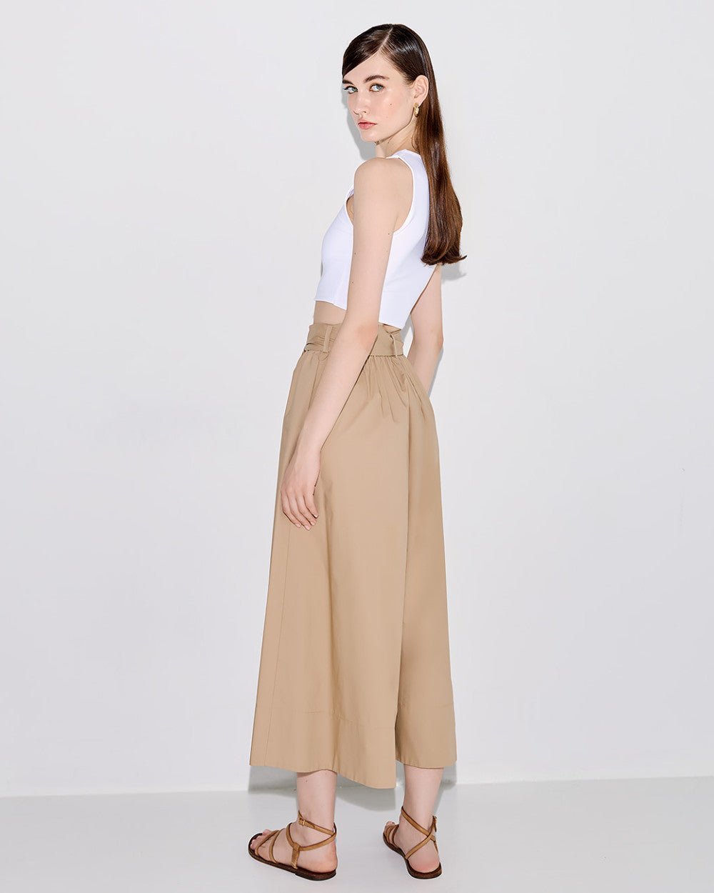 Παντελόνα ζιπ κιλότ Access Fashion