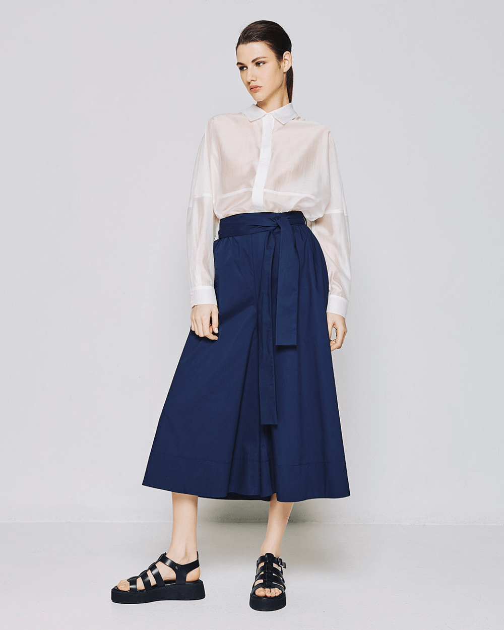 Παντελόνα ζιπ κιλότ Access Fashion - A Collection Boutique