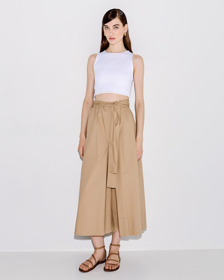 Παντελόνα ζιπ κιλότ Access Fashion