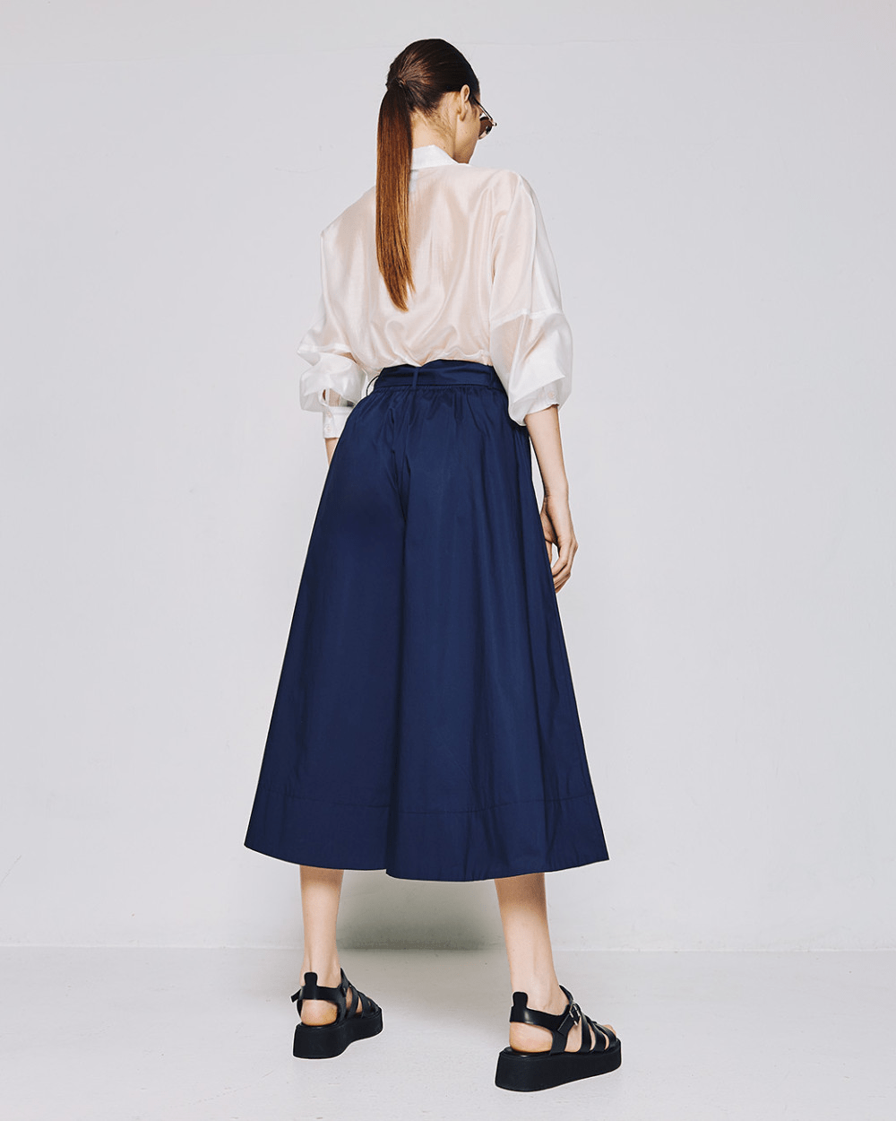 Παντελόνα ζιπ κιλότ Access Fashion - A Collection Boutique