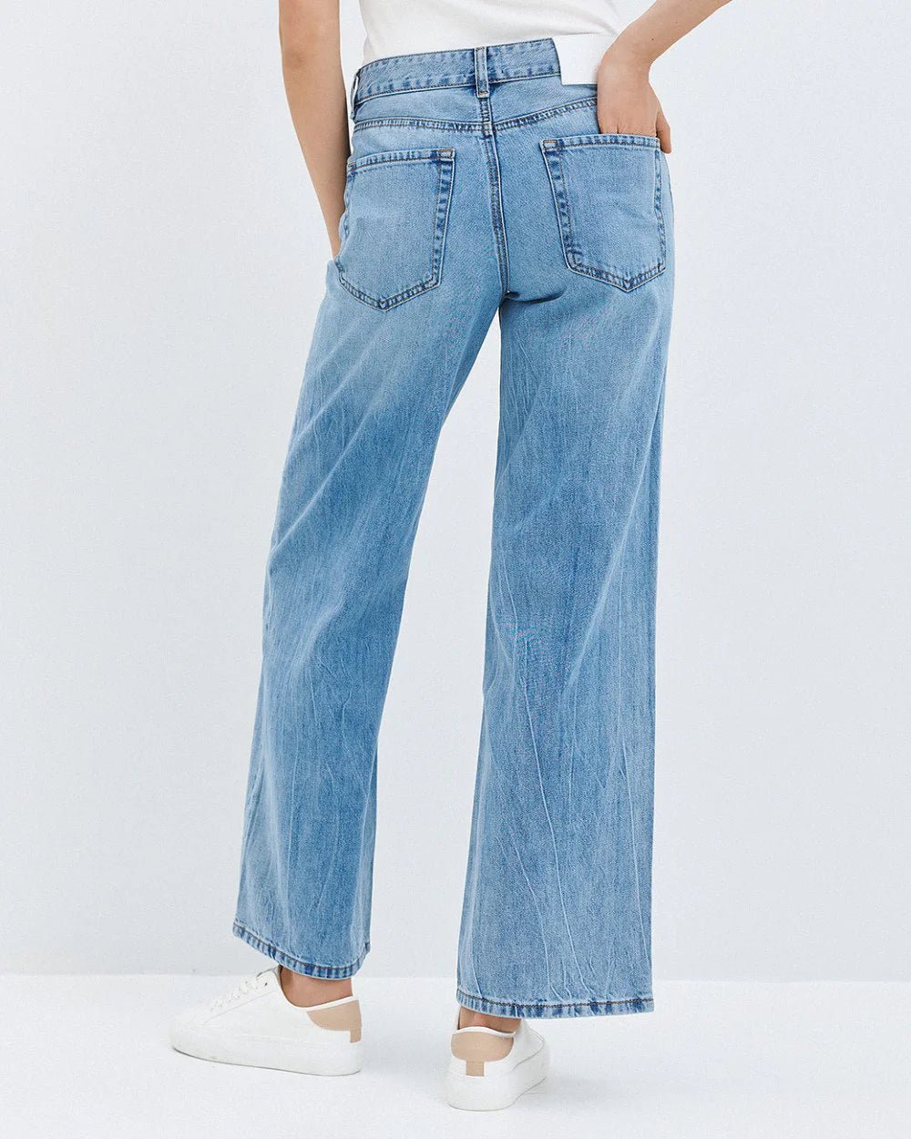 Παντελόνι denim low - rise Access Fashion