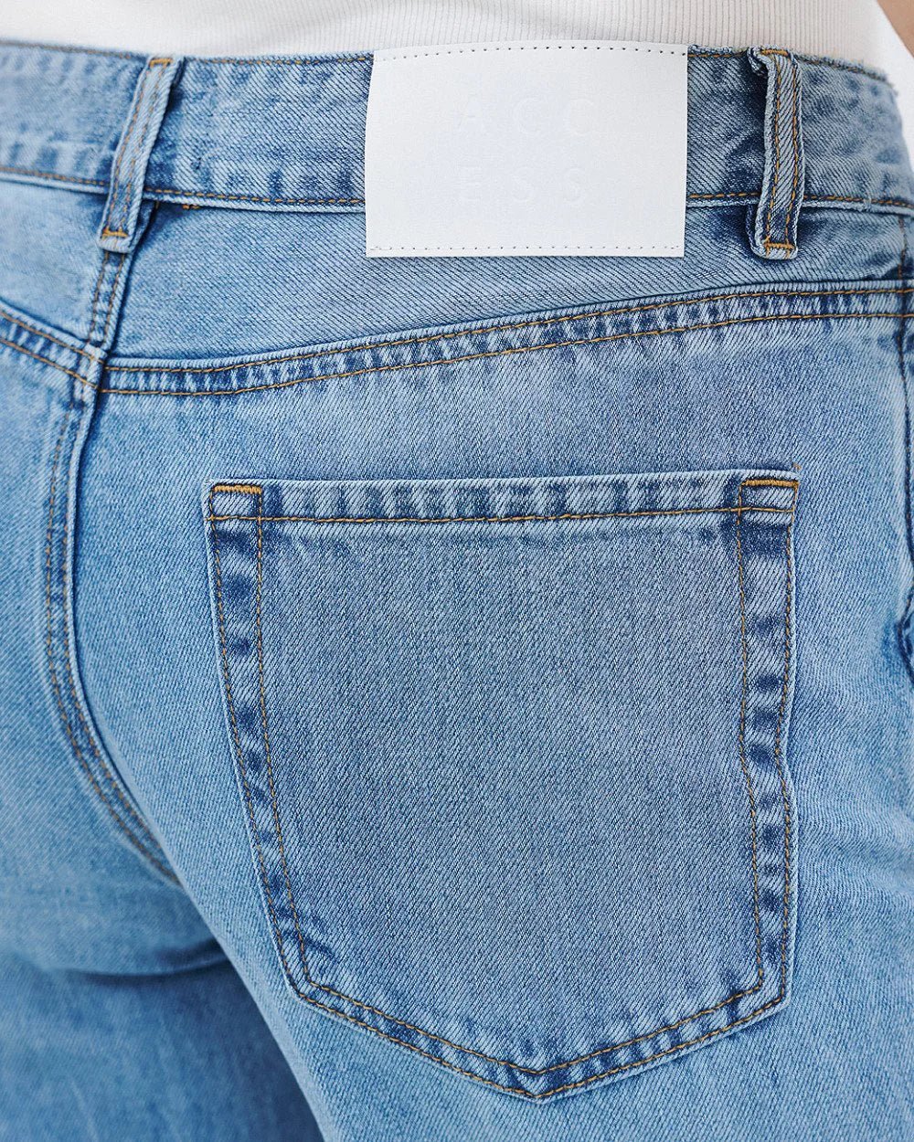 Παντελόνι denim low - rise Access Fashion