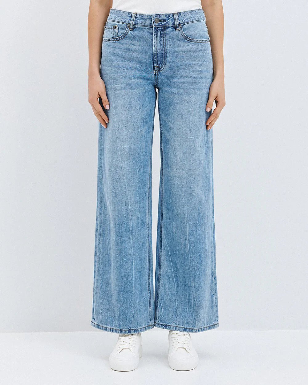 Παντελόνι denim low - rise Access Fashion
