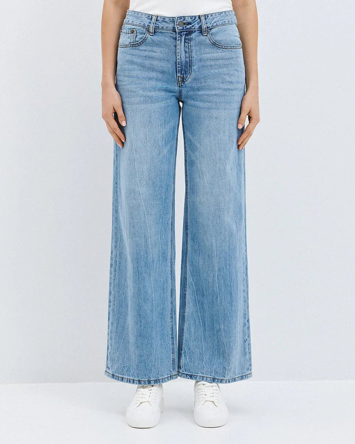 Παντελόνι denim low - rise Access Fashion