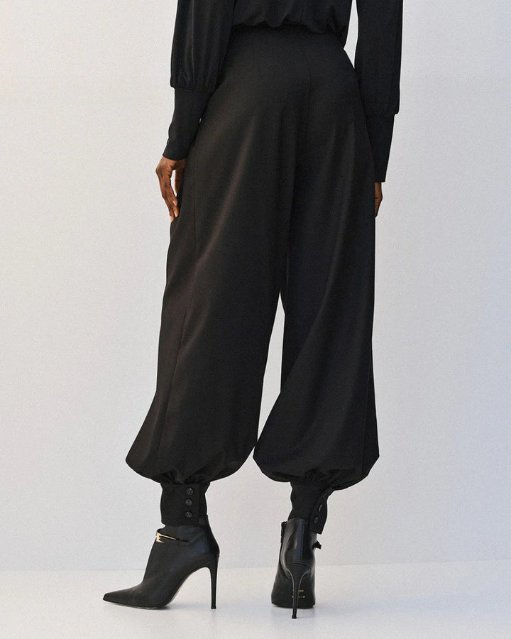 Παντελόνι harem με πιέτες Access Fashion