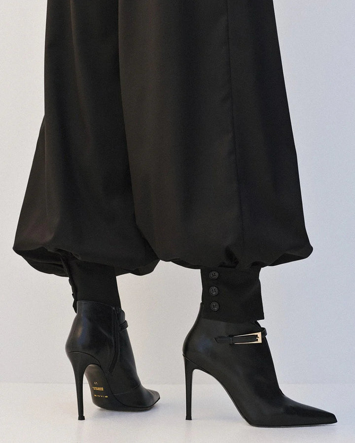 Παντελόνι harem με πιέτες Access Fashion
