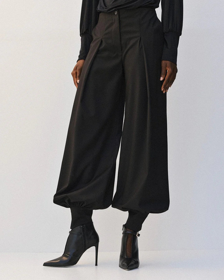 Παντελόνι harem με πιέτες Access Fashion