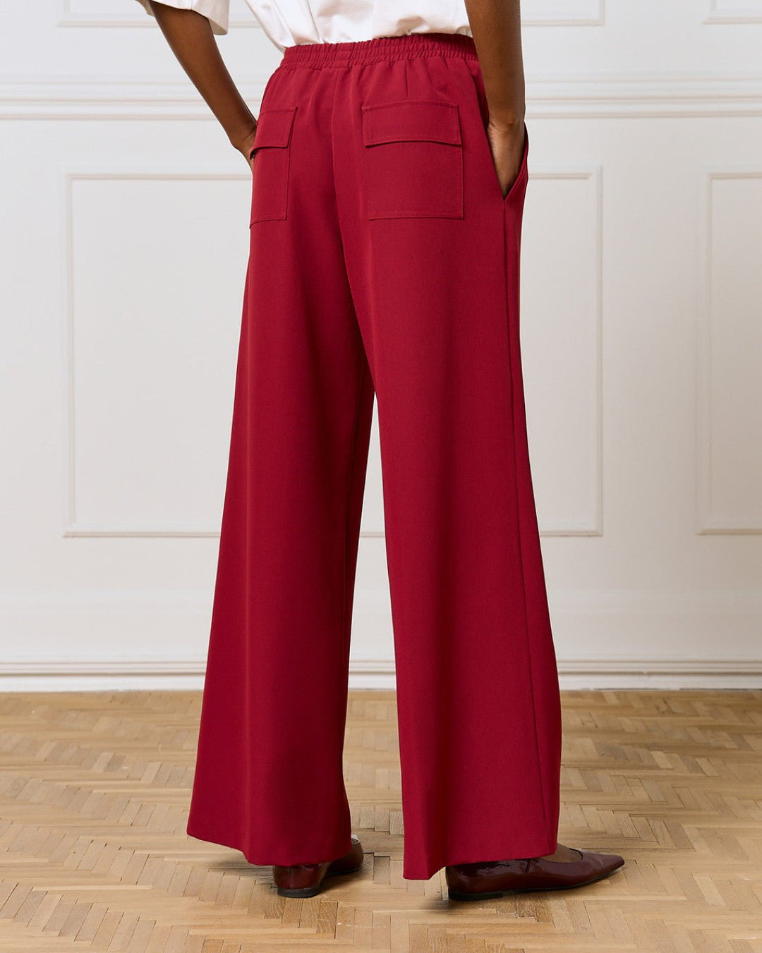 Παντελόνι με λάστιχο και τσέπες Access Fashion