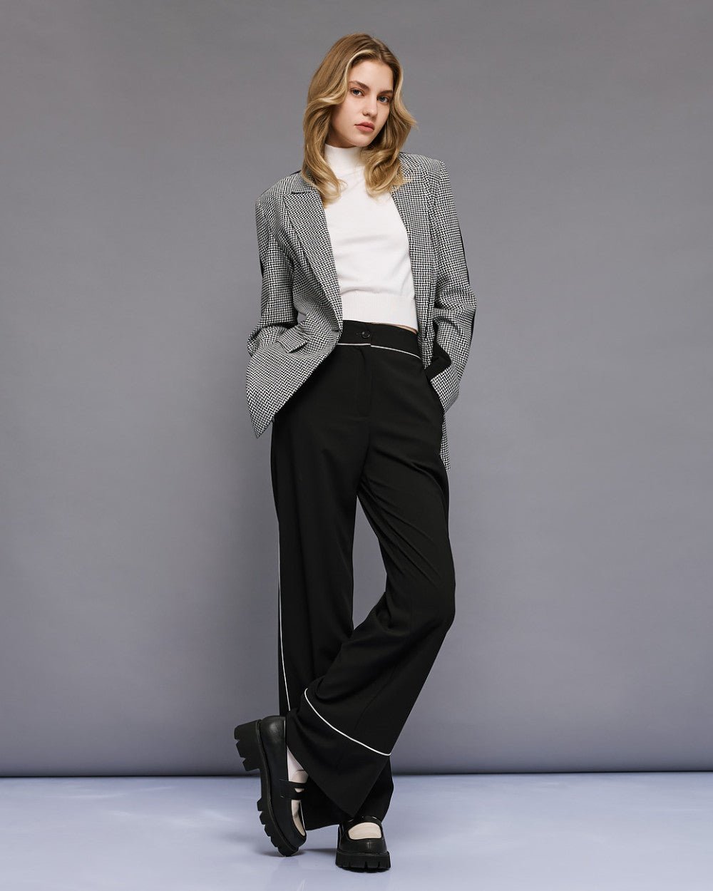 Παντελόνι με ρέλι Access Fashion