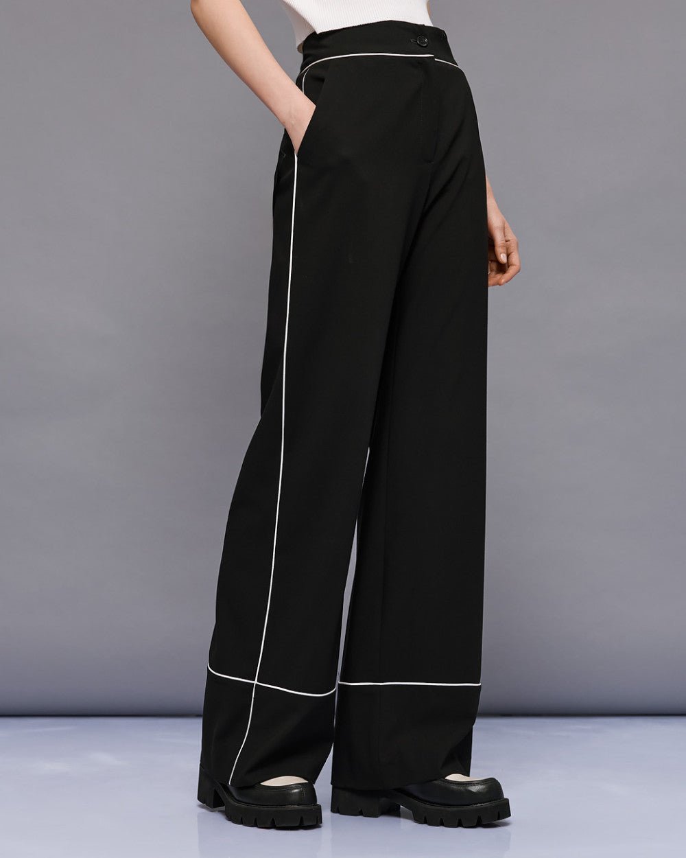 Παντελόνι με ρέλι Access Fashion