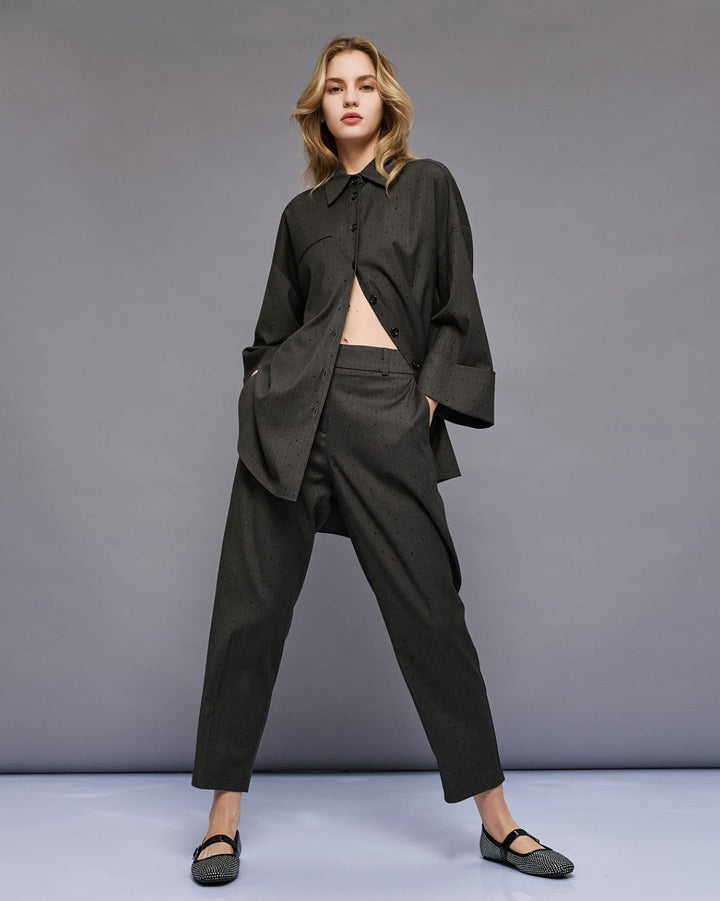 Παντελόνι με στρας Access Fashion