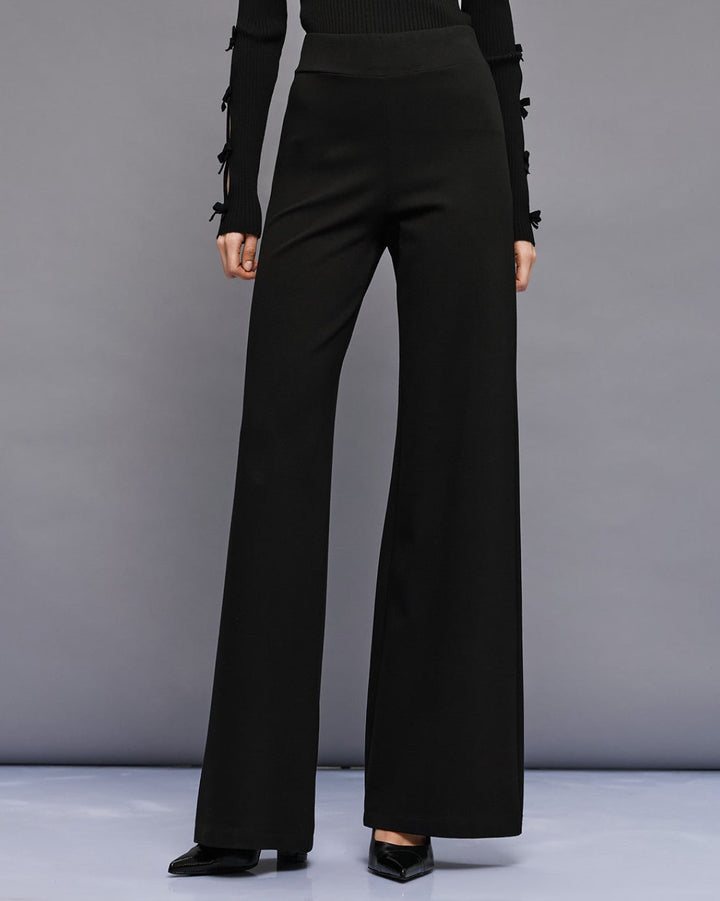 Παντελόνι ψηλόμεσο με ελαστική μέση Access Fashion