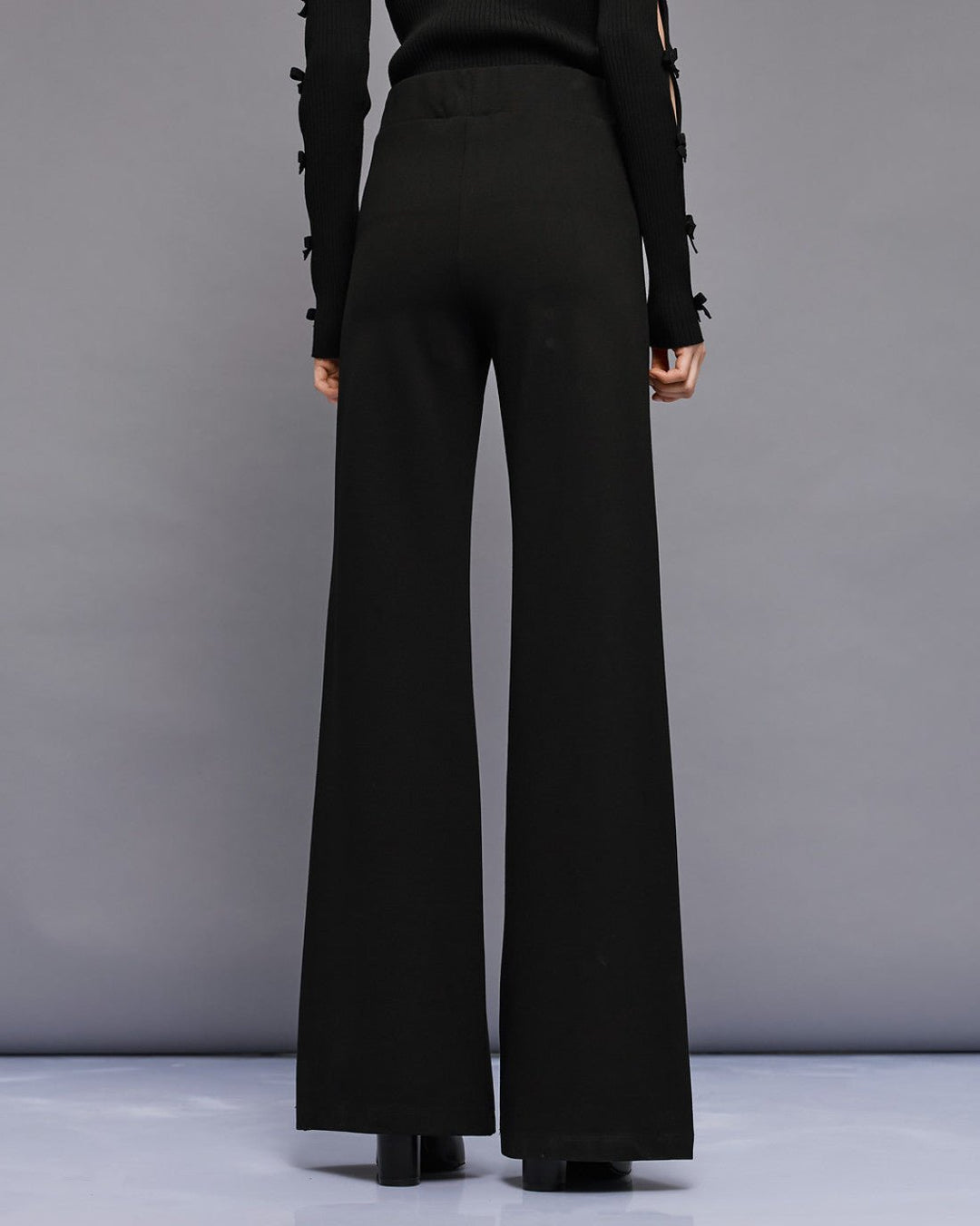 Παντελόνι ψηλόμεσο με ελαστική μέση Access Fashion