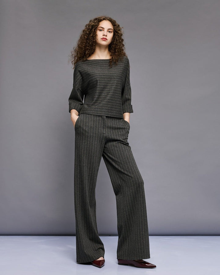 Παντελόνι ριγέ Access Fashion