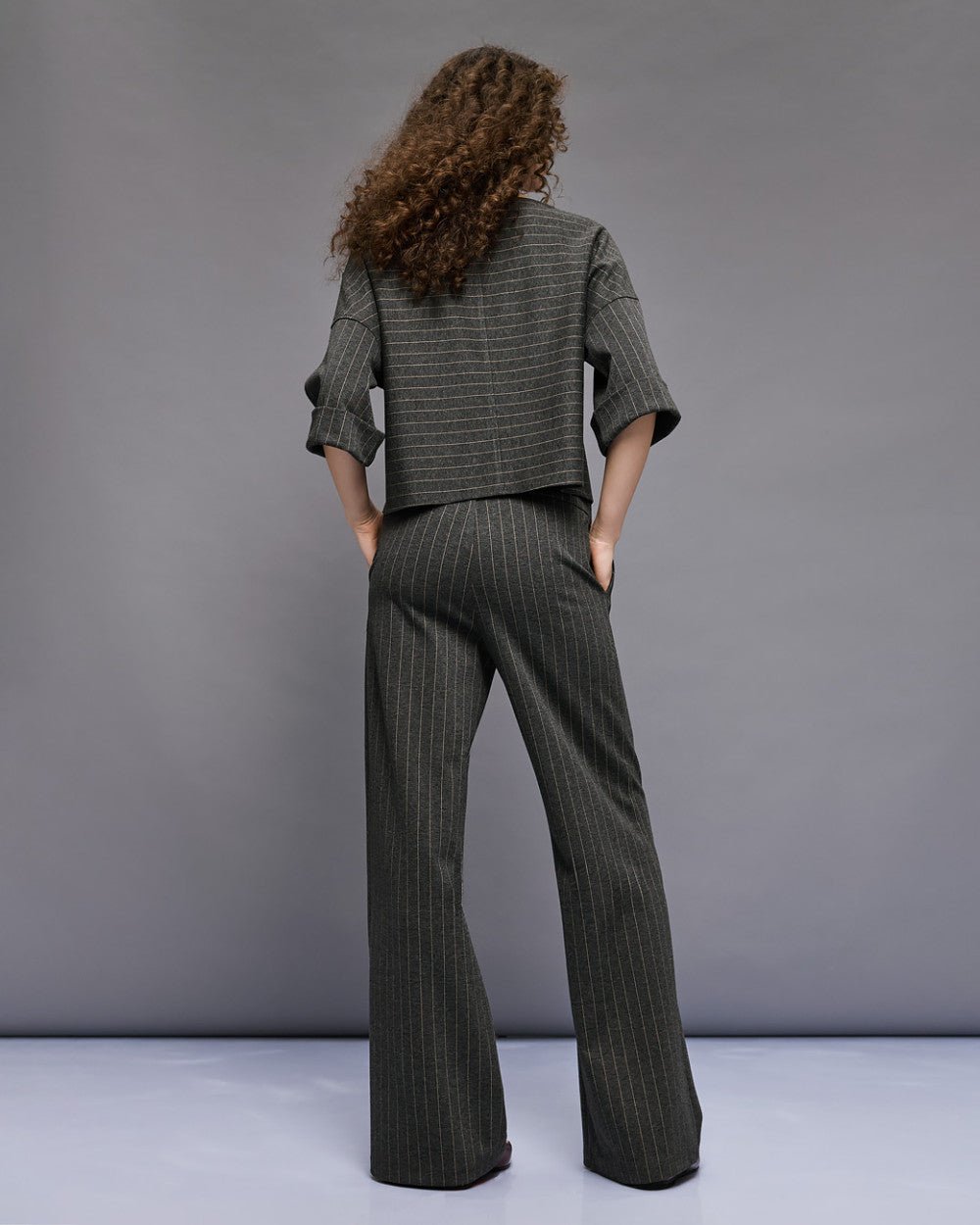 Παντελόνι ριγέ Access Fashion