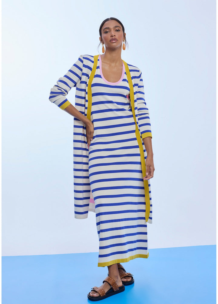 Πλεκτό φόρεμα riviera stripes Lola Casademunt
