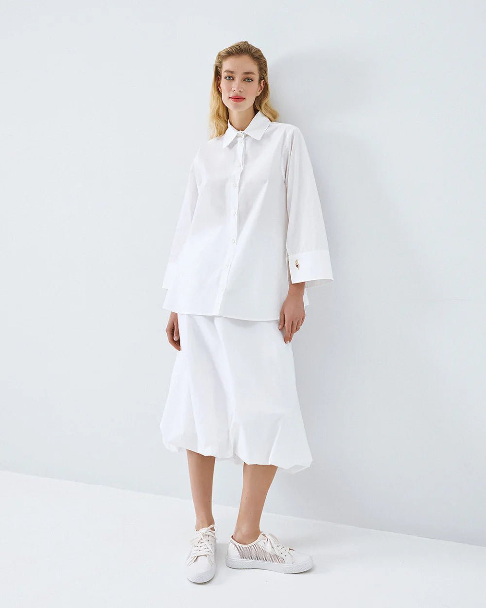 Πουκάμισο με φαρδιά μανίκια Access Fashion