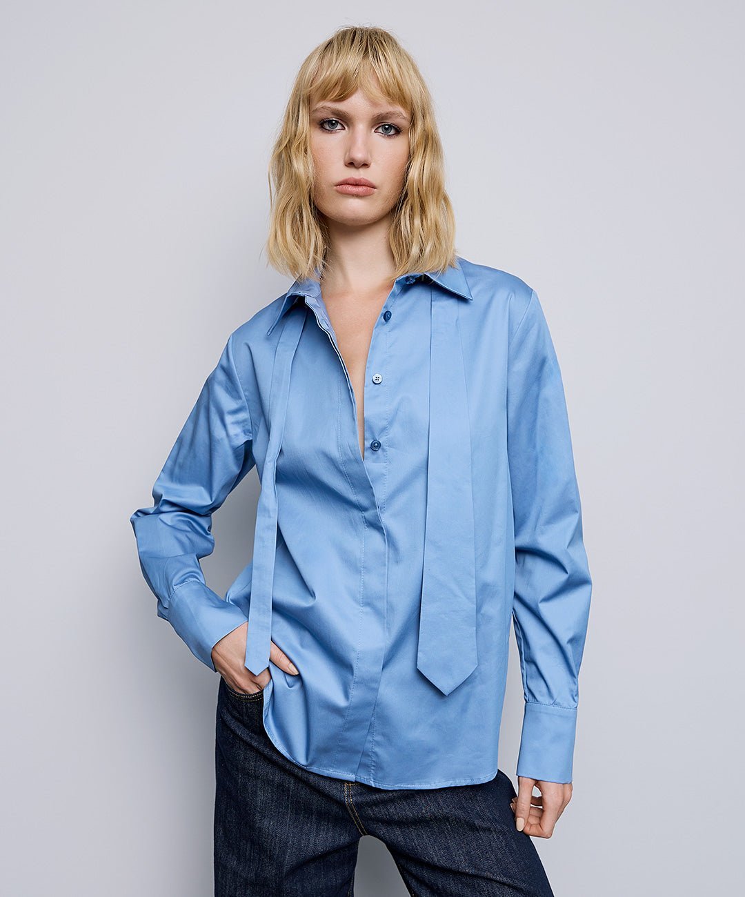 Πουκάμισο με γραβάτα Access Fashion