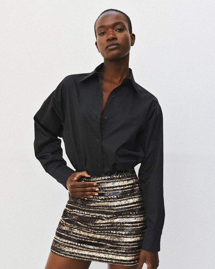 Πουκάμισο με μεταλλικές λεπτομέρειες Access Fashion