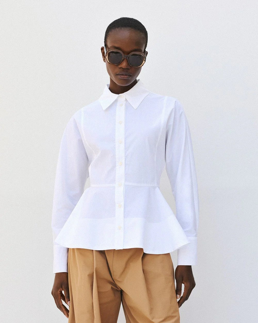 Πουκάμισο με peplum τελείωμα Access Fashion