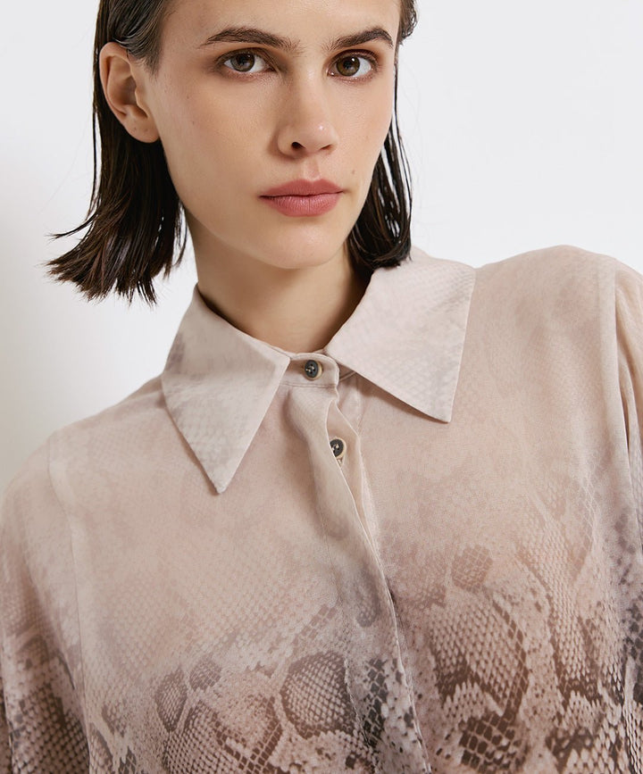Πουκάμισο snake print Access Fashion