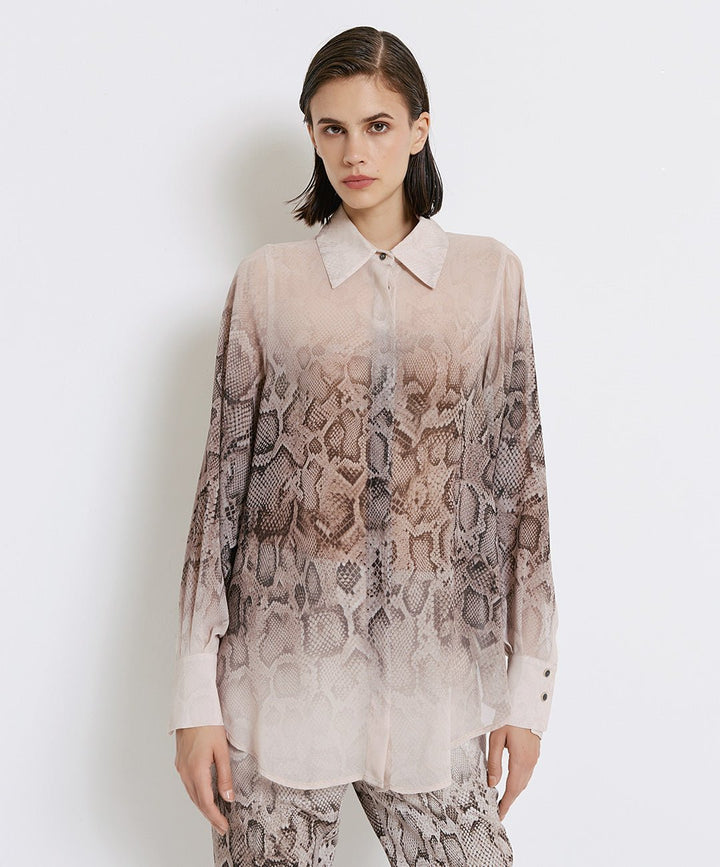 Πουκάμισο snake print Access Fashion