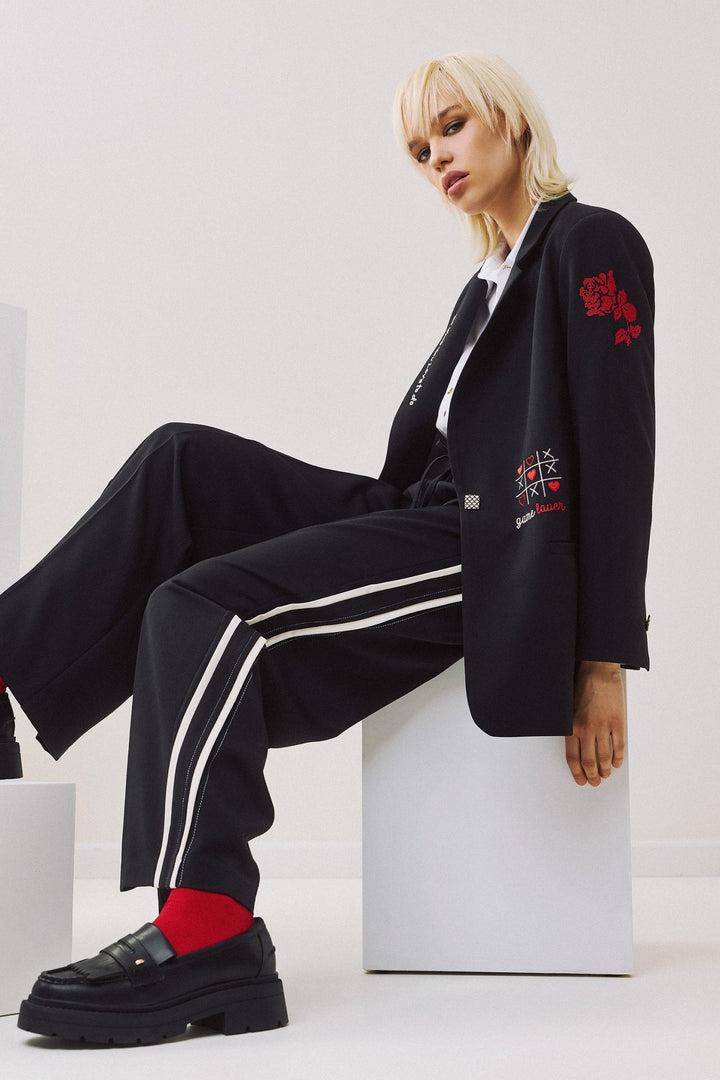 Σακάκι με κεντήματα Figaro Fashion