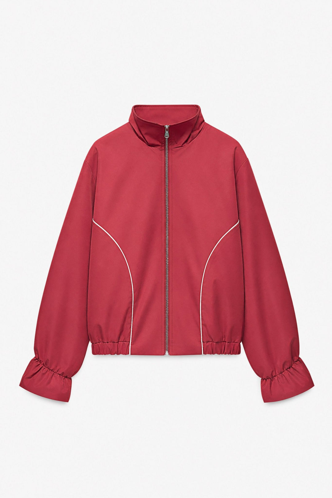 Σετ bomber jacket & balloon midi φούστα με ρέλι Lumina