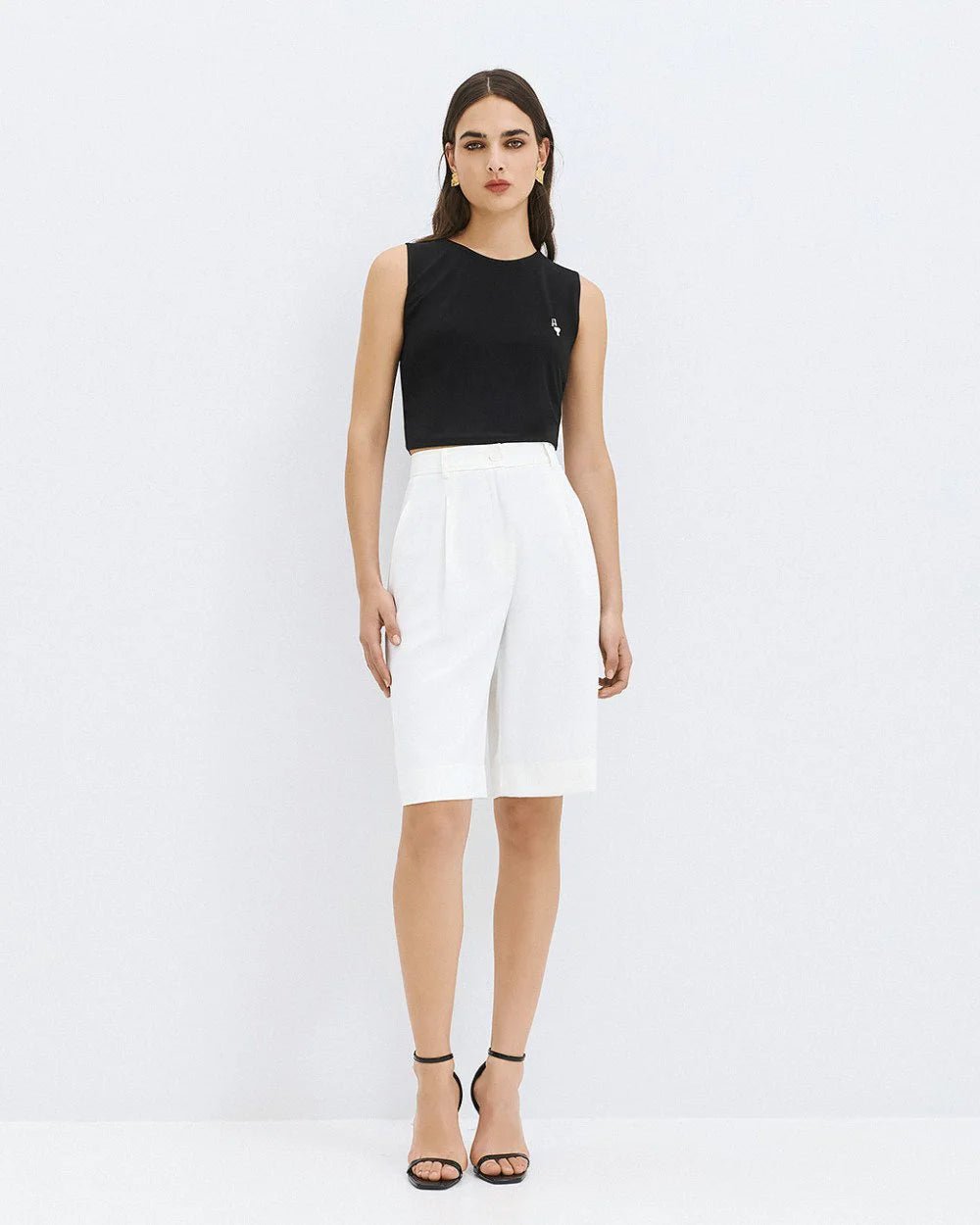 Τοπ κοντό αμάνικο Access Fashion