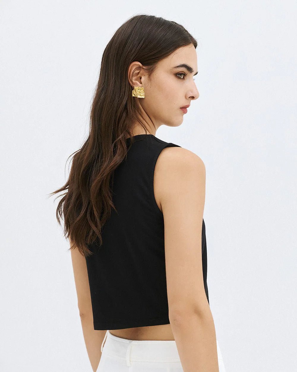 Τοπ κοντό αμάνικο Access Fashion