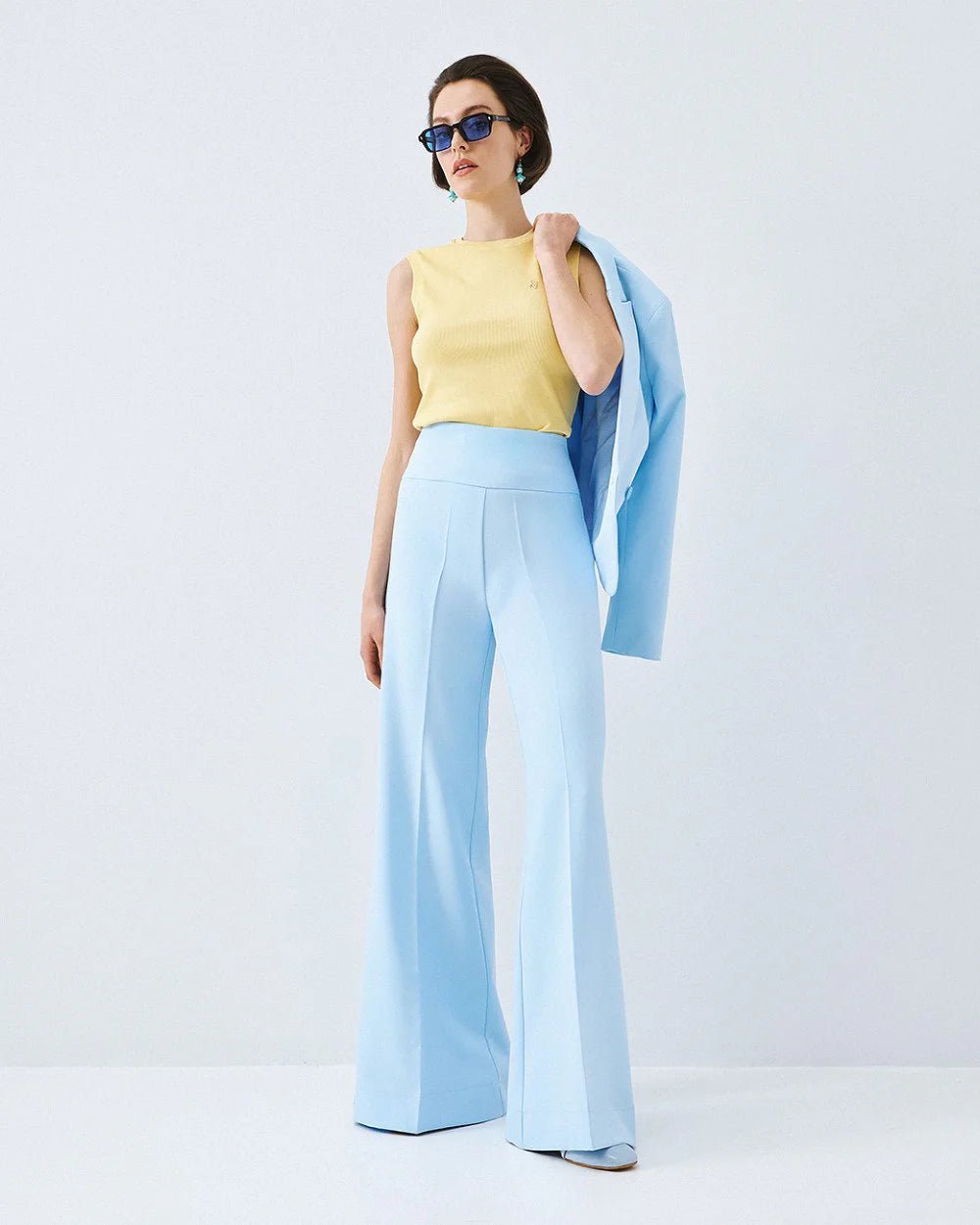 Τοπ ριπ αμάνικο Access Fashion
