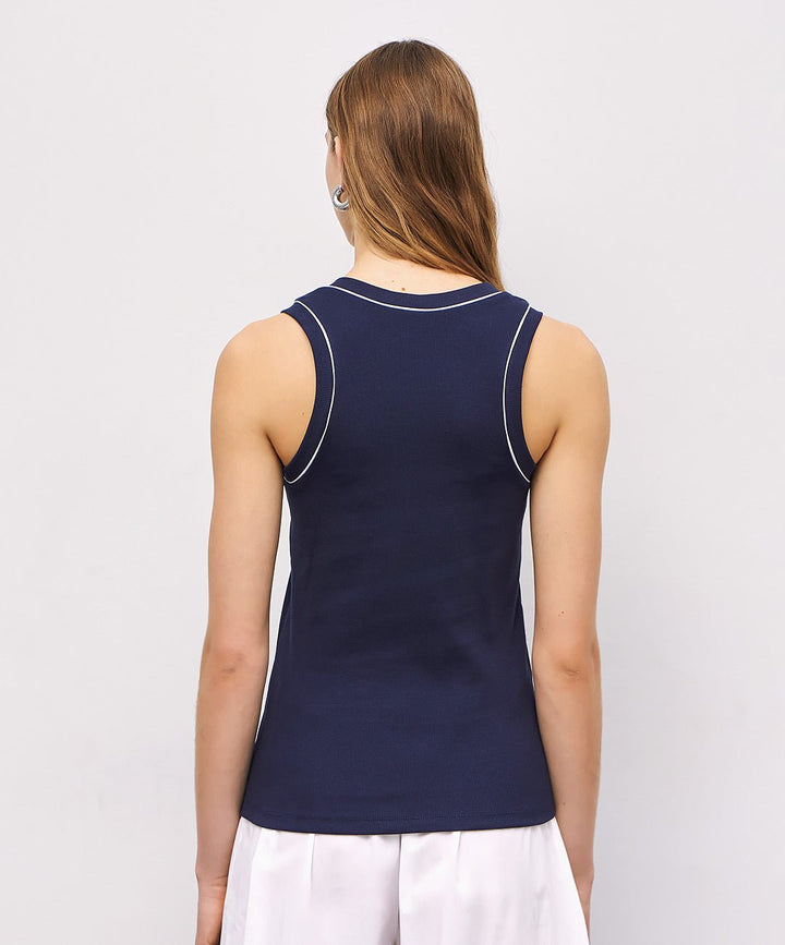 Τοπ ριπ με κέντημα Access Fashion - A Collection Boutique