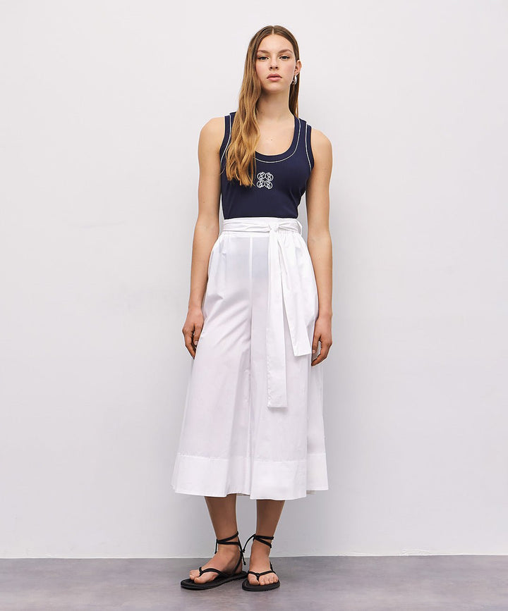 Τοπ ριπ με κέντημα Access Fashion - A Collection Boutique