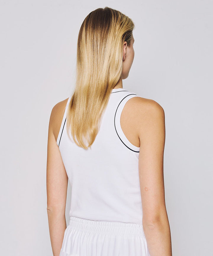Τοπ ριπ με κέντημα Access Fashion - A Collection Boutique