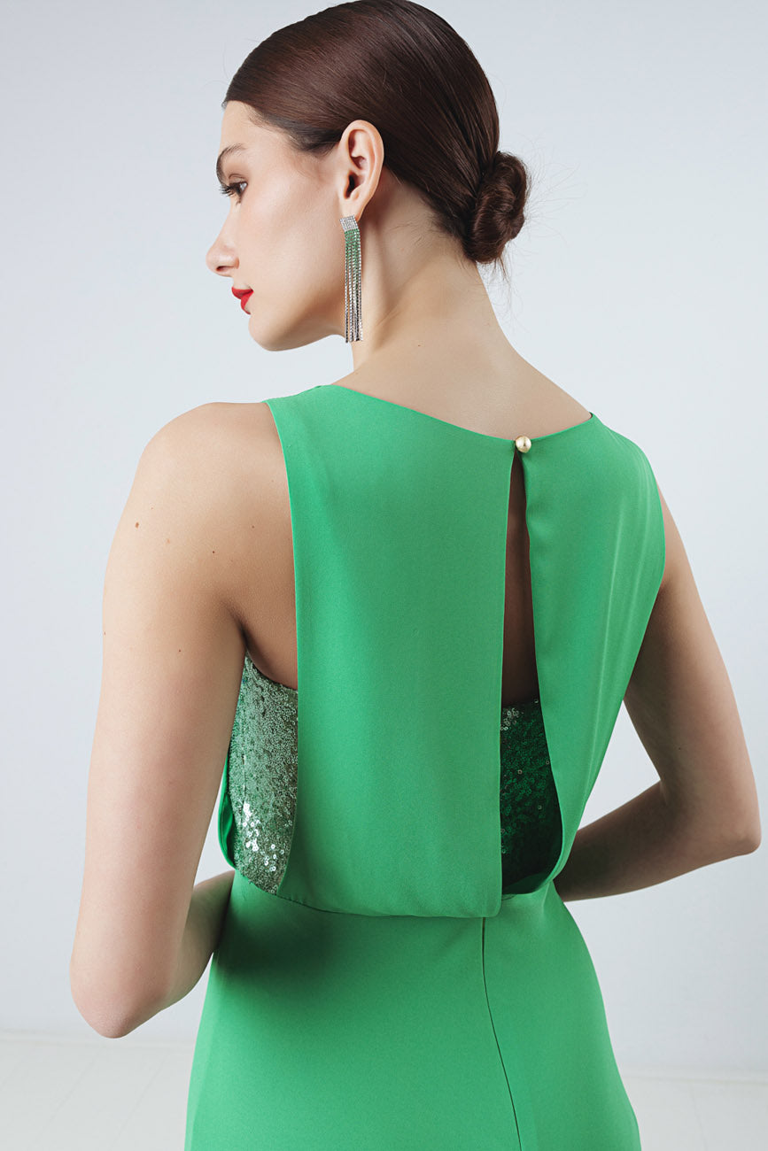 Φόρεμα μάξι ντραπέ μπούστο Coelia - A Collection Boutique