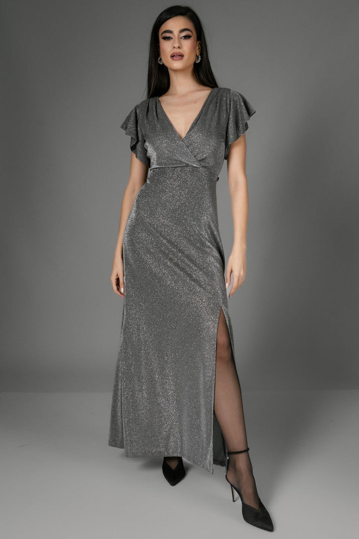 Φόρεμα lurex με σκίσιμο Coelia - A Collection Boutique