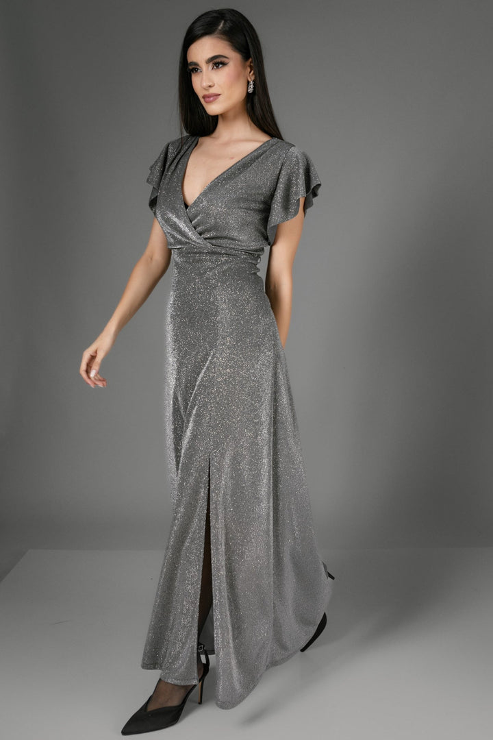 Φόρεμα lurex με σκίσιμο Coelia - A Collection Boutique
