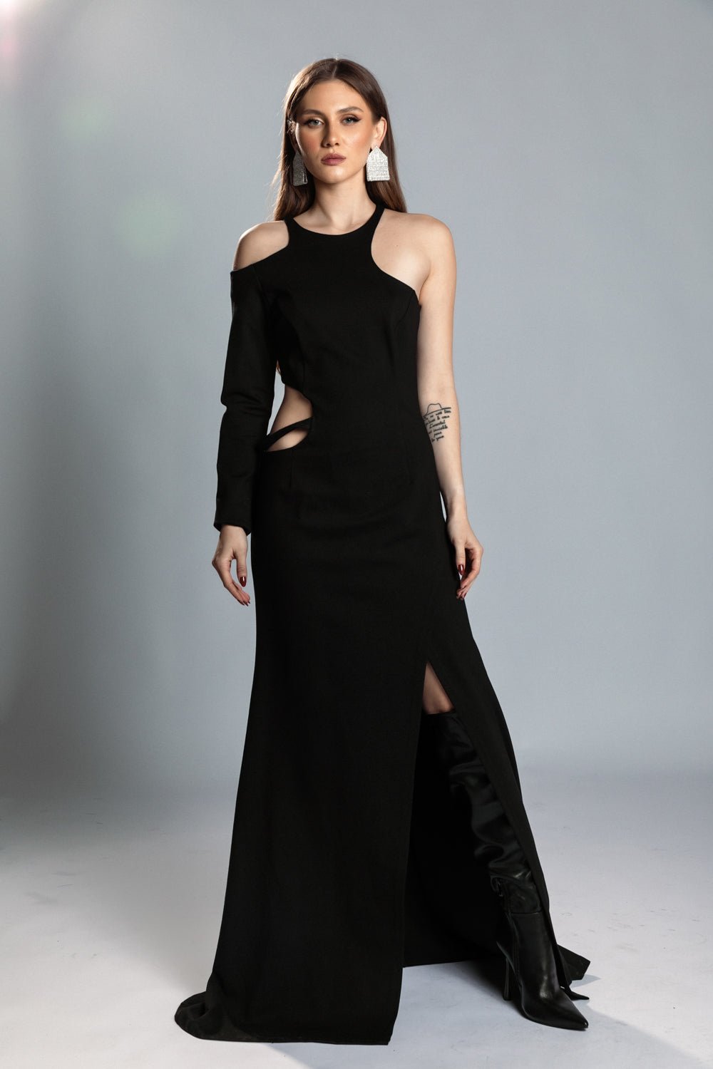 Φόρεμα μάξι με ανοίγματα A Collection Boutique - A Collection Boutique